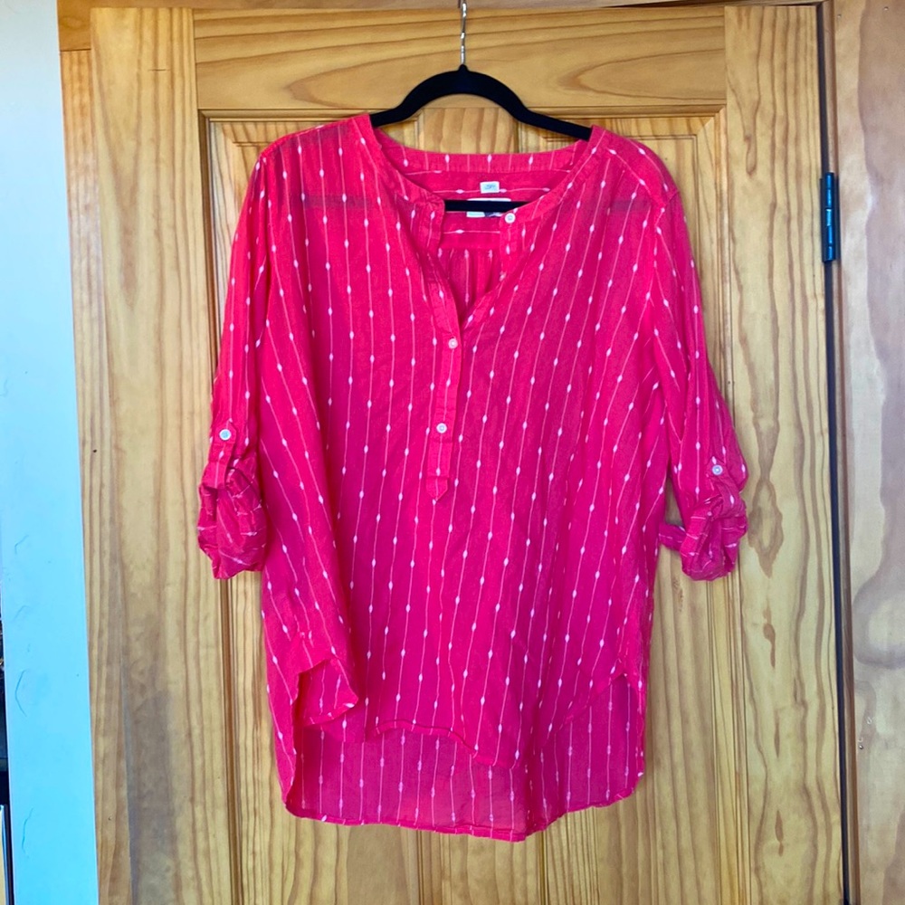 Lightly worn softened shirt. Size L. LOFT
